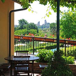 Hôtel à San Gimignano en Toscane