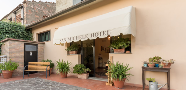 Why choose Us San Michele Hotel Entrance